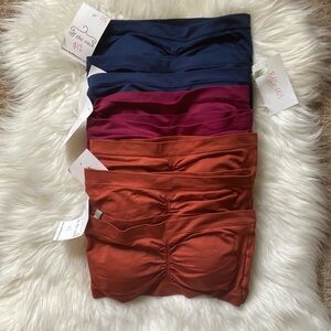 Lot of 6 NWT Bandeaus